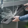 Machine d'emballage sous vide pour aliments secs et humides avec UV, machine de scellage pour aliments de cuisine, coupe-vide intégrée – Image 3