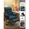 Chaise de Bureau Ergonomique et Douce, Fauteuil de Jeu, Dossier Confortable, Accoudoir Réglable, Sauna, Inclinable, Loisirs, – Image 7