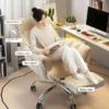 Chaise de Bureau Ergonomique et Douce, Fauteuil de Jeu, Dossier Confortable, Accoudoir Réglable, Sauna, Inclinable, Loisirs, – Image 2