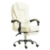 Grande Chaise de Bureau en Cuir , Tissu Moderne, – Image 3