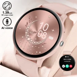 Montre intelligente LIGE  femmes et hommes Bluetooth appel sport Fitness  pour Android iOS