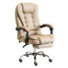 Grande Chaise de Bureau en Cuir , Tissu Moderne, – Image 4