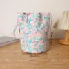 Sac seau à bandoulière grande capacité, petite fleur cassée pour shopping quotidien et de voyage, loisirs, – Image 3