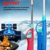 Briquet électrique USB coupe-vent pour cuisine, longue bougie pour barbecue, cuisinière à gaz, pistolet d'allumage, Camping, – Image 1