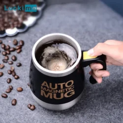Tasse Magnétique Automatique, Mélangeur Créatif Intelligent, Mélange de Café et de Lait,