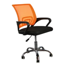 Chaise de Bureau à Concussion Ergonomique, Fauteuil Réglable avec Accoudoirs,