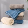 Serviette de Bain Absorbante en Pur Coton, Épaisse, Douce, vaccage Rapide, Solide, Document localité, 2 Pièces – Image 5