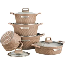 Ustensiles de cuisine en granit, moulage sous pression