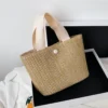 Sac à main en rotin tissé pour femmes, sacoche de plage en paille, – Image 6