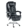 Grande Chaise de Bureau en Cuir , Tissu Moderne, – Image 2