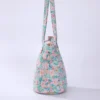 Sac seau à bandoulière grande capacité, petite fleur cassée pour shopping quotidien et de voyage, loisirs, – Image 5
