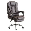 Grande Chaise de Bureau en Cuir , Tissu Moderne, – Image 5