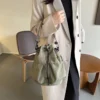 Sac épaule bandoulière grande capacité main cordon unique – Image 4