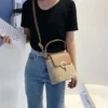 Sacs à main et chaînes décontractées paille, sacs en rotin, sac à bandoulière – Image 2