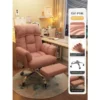Chaise de Bureau Ergonomique et Douce, Fauteuil de Jeu, Dossier Confortable, Accoudoir Réglable, Sauna, Inclinable, Loisirs, – Image 5