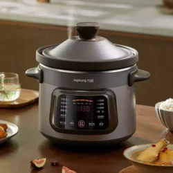 Casserole électrique Jiuyang connu pour bonne cuisson et leurs goût, prise automatique, marmite en céramique,