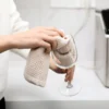 Nouveau 100% coton torchon Ultra doux absorbant serviette de cuisine chiffon de nettoyage ménager outils de cuisine Gadgets chiffon de lavage plat chiffon – Image 5