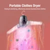 Étendoir à vêtements électrique, sèche-linge suspendu, stérilisation UV, Portable, – Image 4