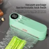 Scelleuse sous vide portable à chargement USB - une scelleuse alimentaire multifonctionnelle avec fonctions d'étanchéité, d'aspiration externe et d'inflation, – Image 2