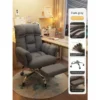 Chaise de Bureau Ergonomique et Douce, Fauteuil de Jeu, Dossier Confortable, Accoudoir Réglable, Sauna, Inclinable, Loisirs, – Image 8
