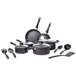 Ensemble de casseroles et poêles à frire Wok, ensemble de 15 pièces