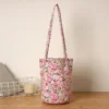 Sac seau à bandoulière grande capacité, petite fleur cassée pour shopping quotidien et de voyage, loisirs, – Image 8
