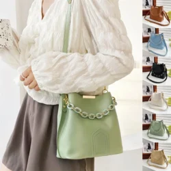 Sac messager à chaîne coréenne pour femmes, sacoche assortie avec tout,