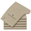 Pantalon décontracté homme classique - Coupe droite ample et taille haute - Tissu 98% coton avec élastique – Image 6
